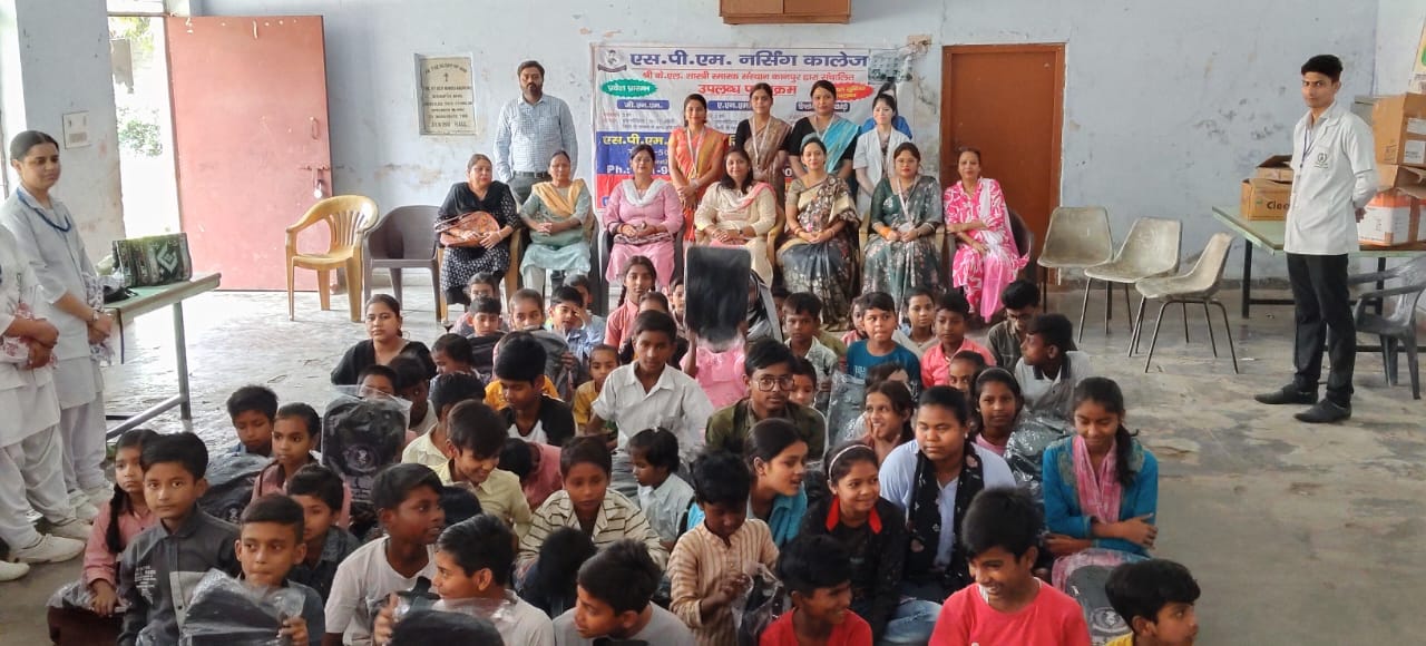 SCHOOL BAGS DISTRIBUTION CAMP